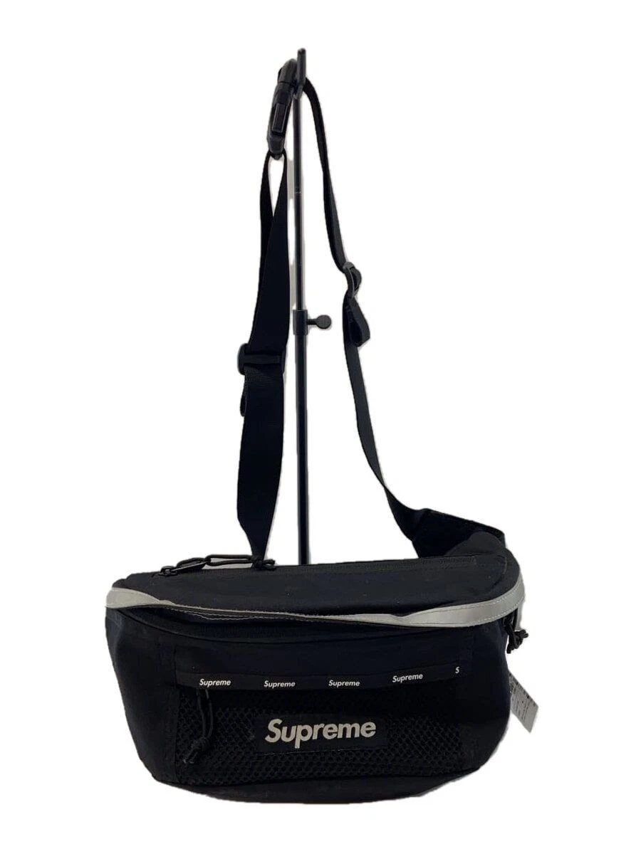 Sac bandoulière Supreme 24fw taille nylon noir occasion
