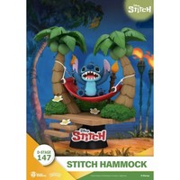 Lilo & Stitch D-Stage PVC Diorama Stitch Hammock 13 Cm