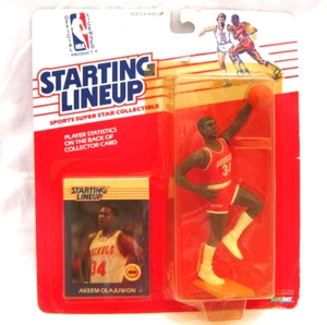 Hakeem Akeem Olajuwon 1988 Starting Line Up Kenner Figure!Houston Rockets C GOAT - Picture 1 of 4