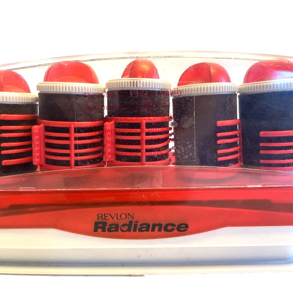Rizadores Hot Rollers de viaje Jumbo vintage Revlon Radiance 5 RVH231 CON CLIPS Foto 3 de 4