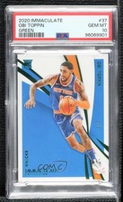 2020-21 Panini Immaculate Green /5 Obi Toppin #37 PSA 10 GEM MT 07mp