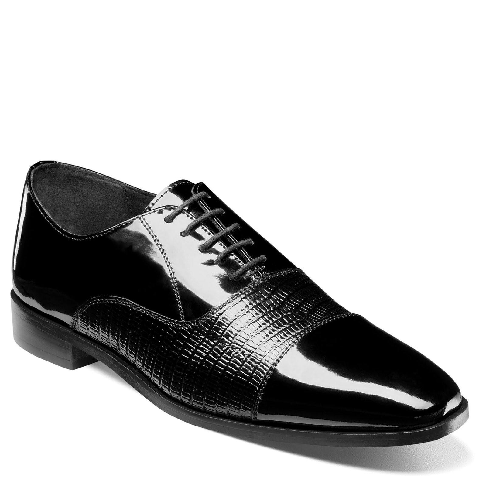 Stacy Adams Shoes Razzeto Cap Toe Oxford Black Size 13 — photo 2