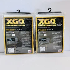 (2) NEW XGO Flame Retardant FR Mens XL Long Sleeve Crew Desert Sand