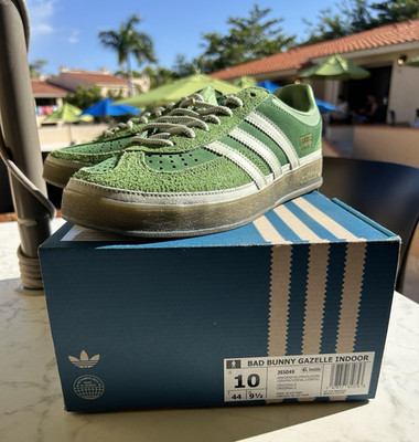 adidas Bad Bunny x Gazelle Indoor Yunque Men display picture 1
