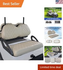Golf Cart Diamond seat Cover for Club Car EZGO Yamaha, Golf cart Vinyl seat C...