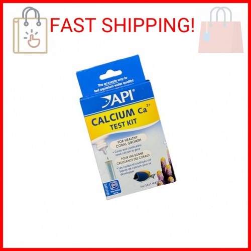 Api Kalsum API CALCIUM TEST KIT Saltwater Aquarium Water 1-Count Test Kit ...
