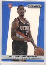 2013-14 Panini Prizm Wal-Mart Blue Prizm Allen Crabbe #295 0q0