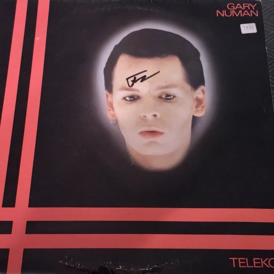 GARY NUMAN LP - TELEKON BLUE VINYL - DUTCH IMPORT HOLLAND 1980 SYNTH / NEW WAVE - Image 4 of 4