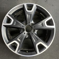 Mercedes-Benz Machined Black GLA250 Original Wheel 19" 2018-2020 Rim Oem 85579