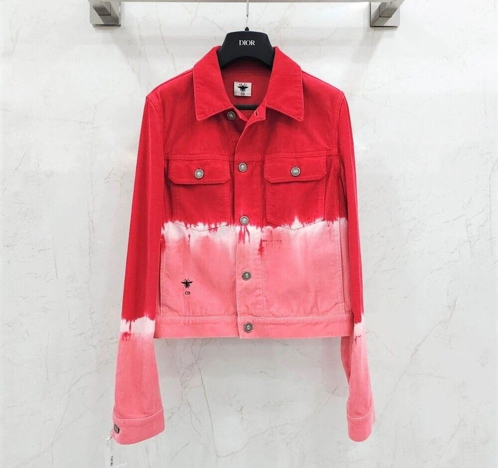 Giacca Dior in velluto a coste di cotone denim 119061897