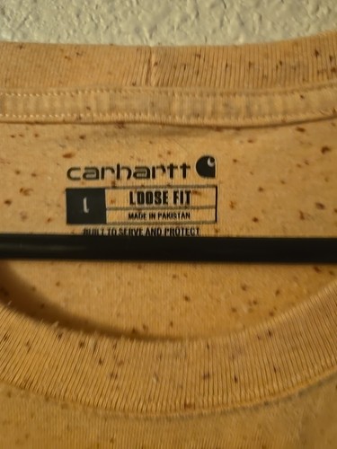 Carhartt Herren T-Shirt Kurzarm, Loose Fit, Crewneck, Tasche, Größe L - Bild 3 von 4