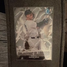 Topps Bowman 2026 Electric Sluggers Insert Aaron Judge Yankees ES-15