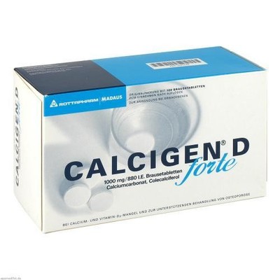3x CALCIGEN D forte 1000 mg/880 I.E. Brausetabletten 100 ST PZN 1697339