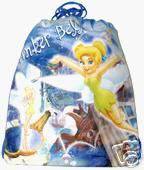 DISNEY TINKERBELL GIRL DRAWSTRING CINCH BAG MUST L K