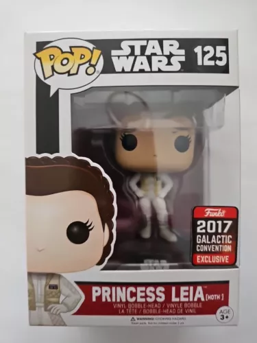 Princess Leia [Hoth] 125 Pop Vinyl - Star Wars With Pop Protector 