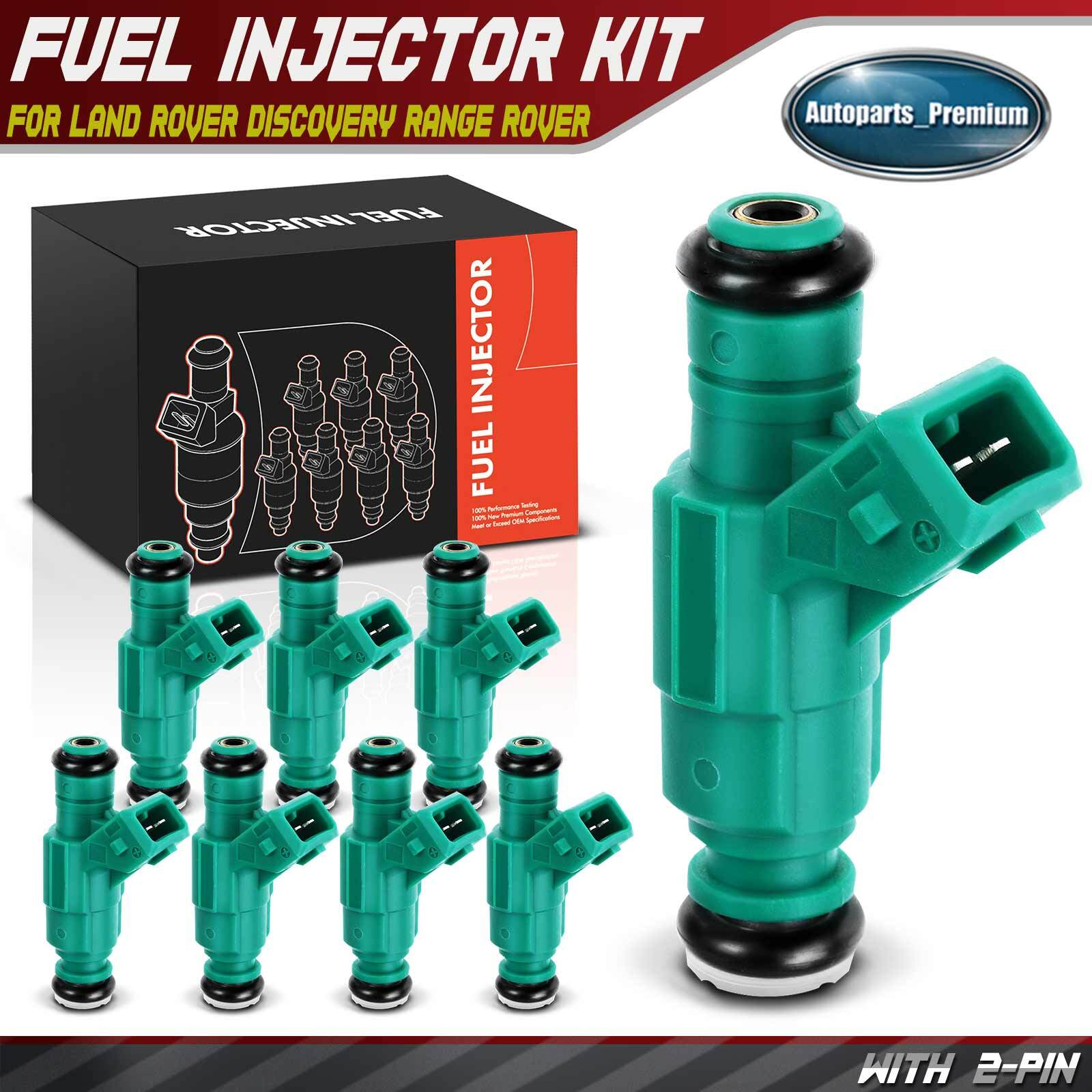 8Pcs Fuel Injector for Land Rover Discovery 99-04 Range Rover 99-02 V8 ...