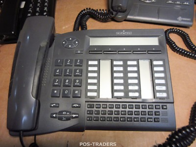 Alcatel 4035 Graphite Qwerty Digital Telephone PHone MISSING KEYBOARD COVER