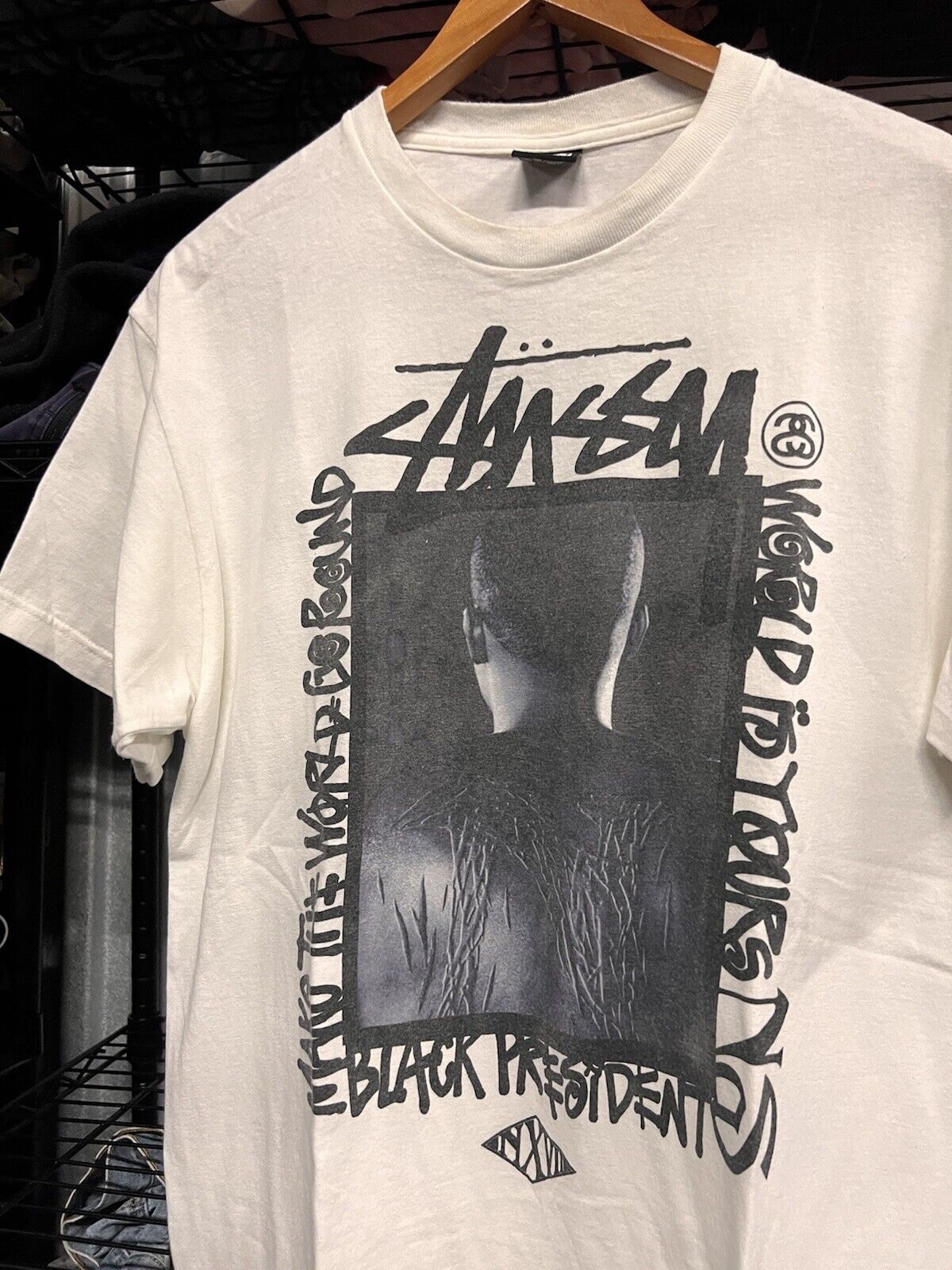 stussy × NEXUSVII Nas Tee Supreme