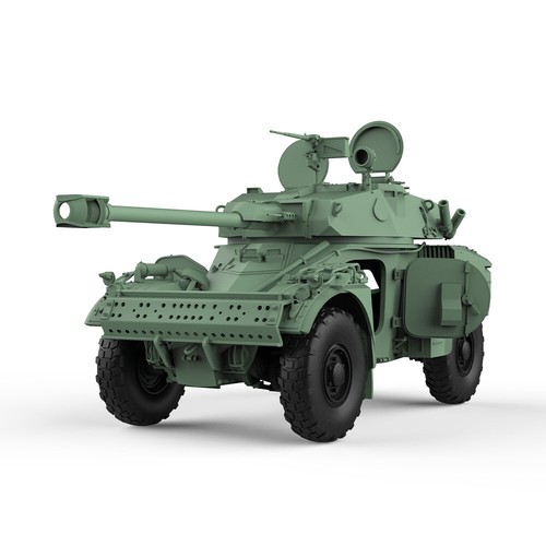SSMODEL SS72803 1/72 25mm kit modellino militare Israele AML-90 veicolo armatura - Foto 2 di 9