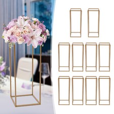 Set of 10 Wedding Flower Stand Metal Flower Display Holder Rack for Party Events