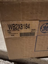 WB2X8184 GE Box Light Bl New Old Stock Made In USA 03-93