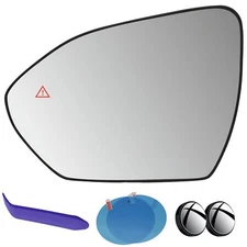Driver Side Mirror Glass Hyundai Tucson Santa Cruz 2022-2025 Heated Blind Spot
