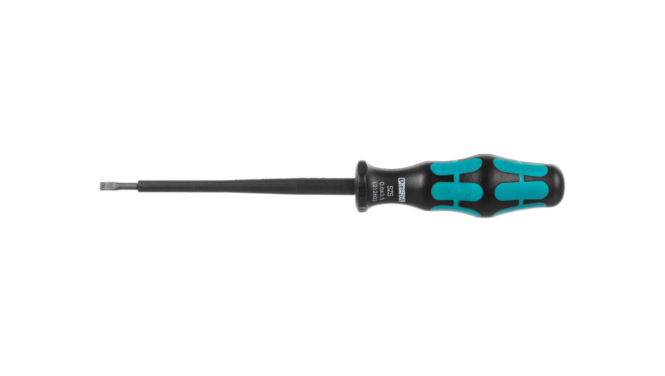 Flat screwdriver 0.6x3.5x100mm SZS 0.6X3.5 VDE 1212602 /T2UK