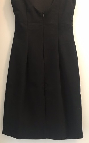 Neu mit Etikett Zara Perlen Schulter niedriger Rücken Cocktail Urlaub Mini ärmellos LBD Kleid XS - Bild 6 von 9