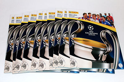 Panini CHAMPIONS LEAGUE 2014/2015 14/15   10 x LEERALBUM EMPTY ALBUM NOT MINT!