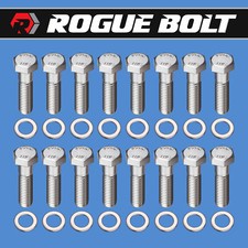 Bbf Exhaust Manifold Bolts Hex Stainless Steel Big Block Ford 429 460 F-series