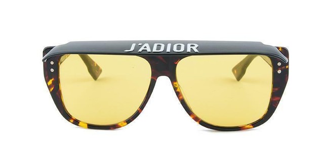 christian dior yellow sunglasses