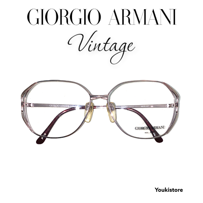 GIORGIO ARMANI occhiali da vista 207 RARE VINTAGE 80s eyeglasses M