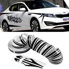 NEW Vinyl Pinstriping Stripe Line Car Tape 32Feet Decal Sticker 1/6" 1/12 black