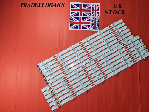 BRAND NEW BACKLIGHT KIT FOR SAMSUNG UE50KU6000 UE50MU6100K 50" LED TV - Picture 2 of 5