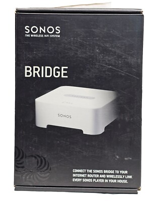 Sonos Bridge Wireless HiFi System Music Speaker BRIDGUS1 White