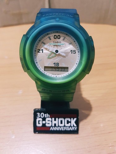 Vintage G-Shock AW500NS Air Ice Sea Blue-Green Ocean Bi-Color Jelly Japan  Limitd | eBay