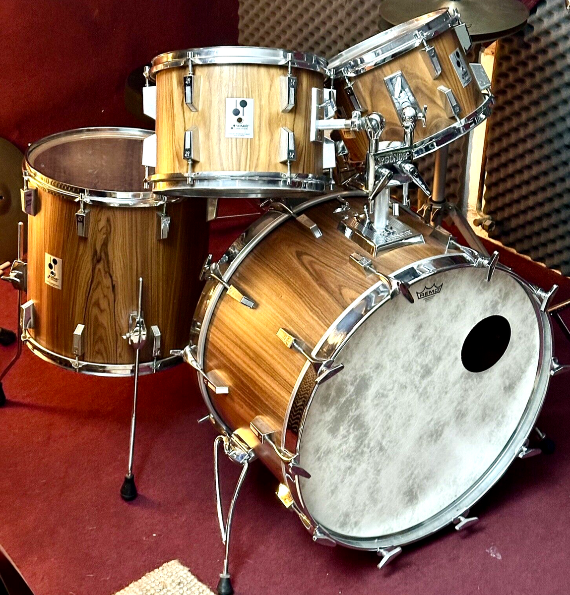 Sonor Phonic Genuine Rosewood 24,12,13,16 Collectors item | eBay