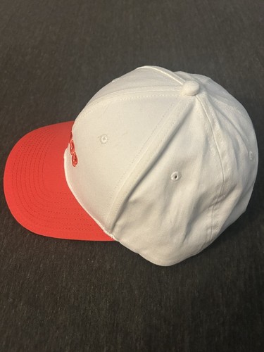 Prince Pickleball Hat OSFM Adjustable White Red Design Ships Free - Picture 3 of 10