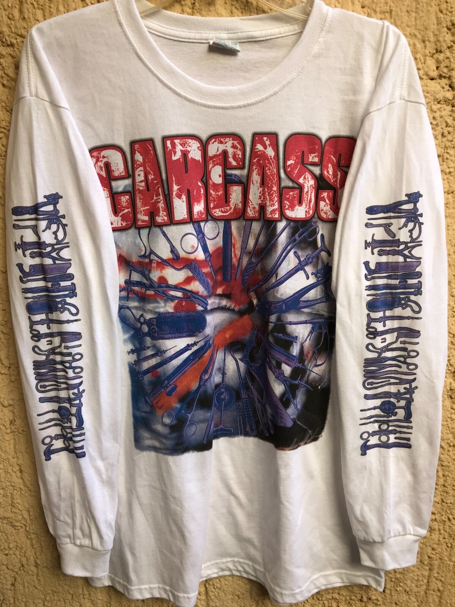 Carcass Long sleeve XL shirt Malignancy Broken hope Repulsion Carcass Long sleeve XL shirt Malignancy Broken hope Repulsion