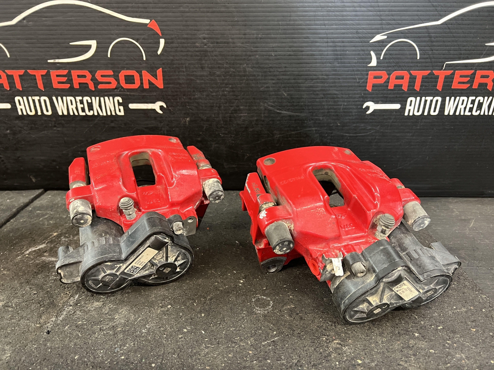 14-17 MASERATI GHIBLI SET OF FRONT & REAR BREMBO BRAKE CALIPERS