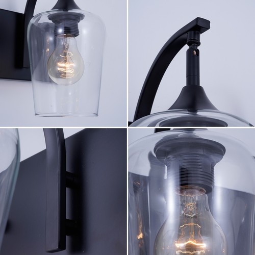 4-Lights Wine Glasses Wall Lamp Bathroom Bedroom Vanity Wall Light Over Mirror - Picture 4 of 14