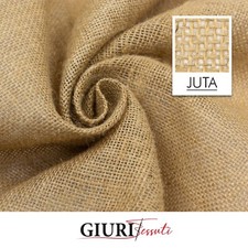 Giuri Tessuti JUTA / IUTA al metro Tessuto NATURALE Stoffa Patchwork