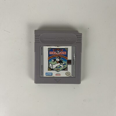 Monopoly Nintendo Game Boy ￼