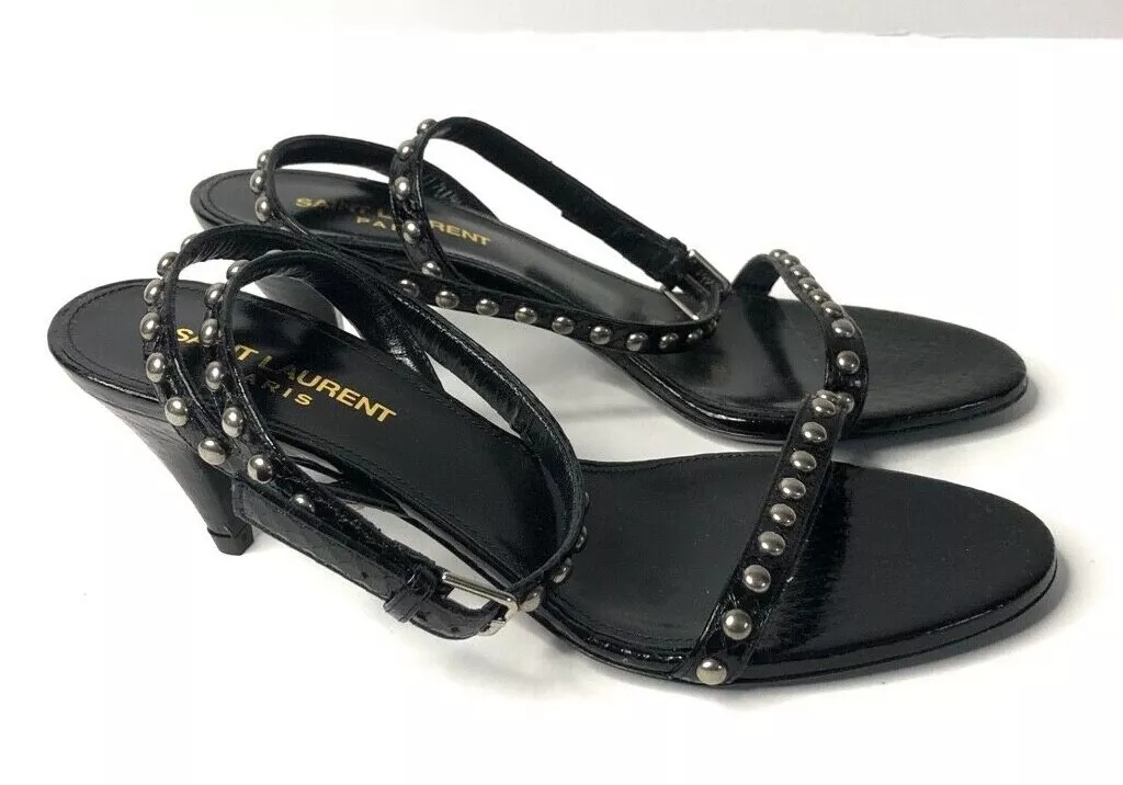 Saint laurent kitten heels sales