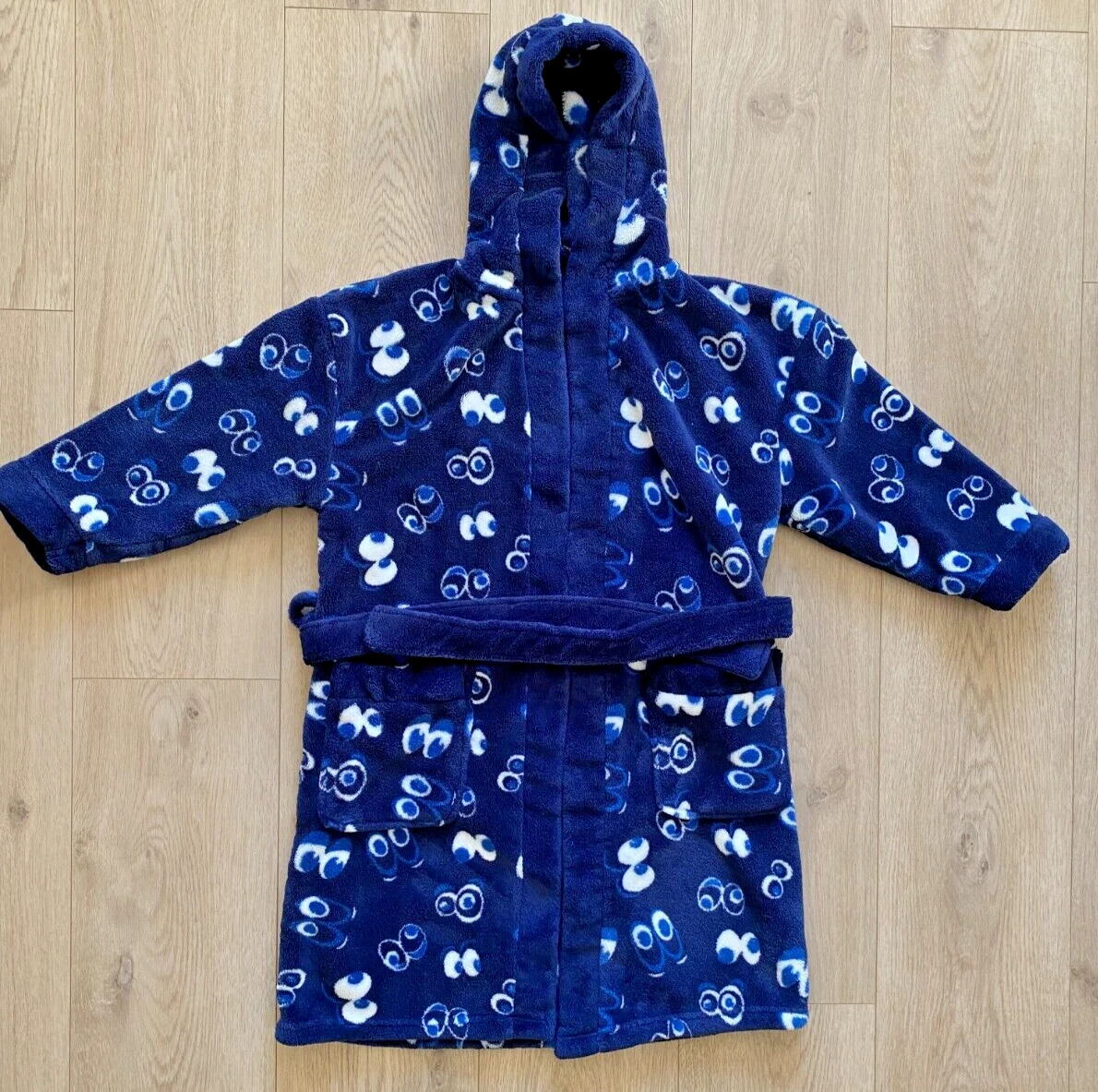 Cosy Dressing Gown - Starboard Multi Shadow Star | Boden UK