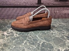 Rockport Womens Penny Loafers Brown Suede UK 3.5, US 5.5