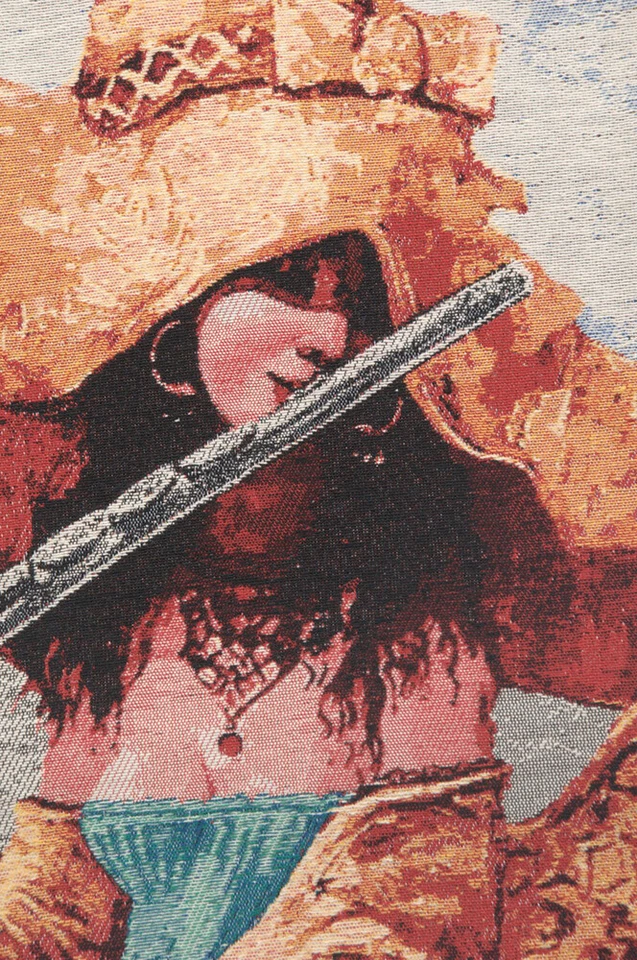 The Melody She Plays III Imported Tapestry Cushion Pillow Covers New 16x16 inch - Image 3 of 3