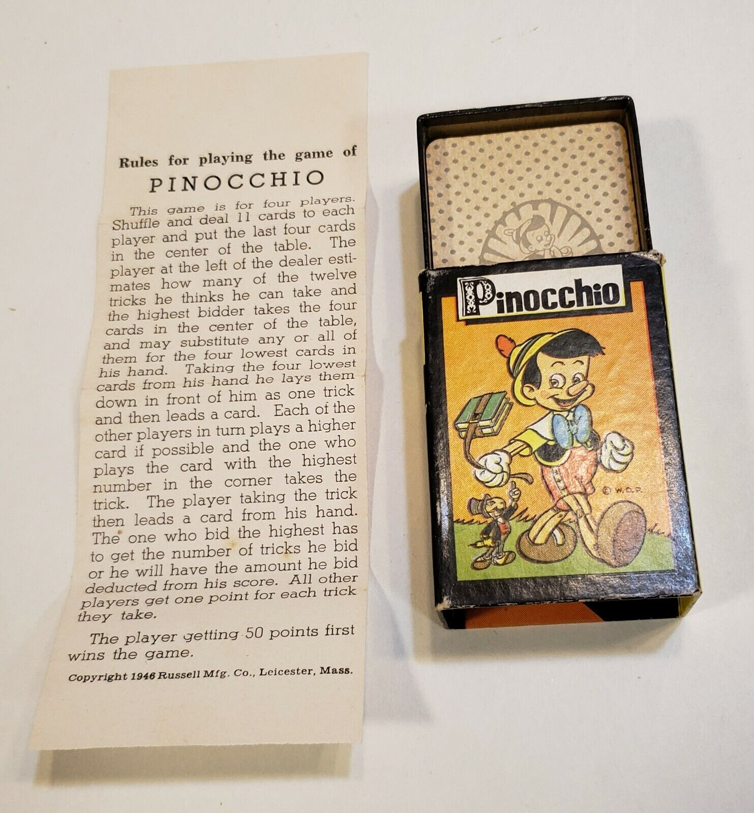 Le Avventure di Pinocchio — The World of Playing Cards