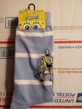 NEW SPONGEBOB 2 PACK OF NICKELODEON NOVELTY SOCKS. SIZE 6-12