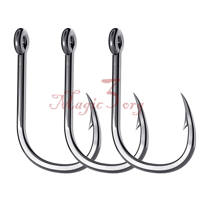 Fishing Hook Assorted Size Versatile Bait Soft Lure Fly Tying Carp Strong  Steel | eBay